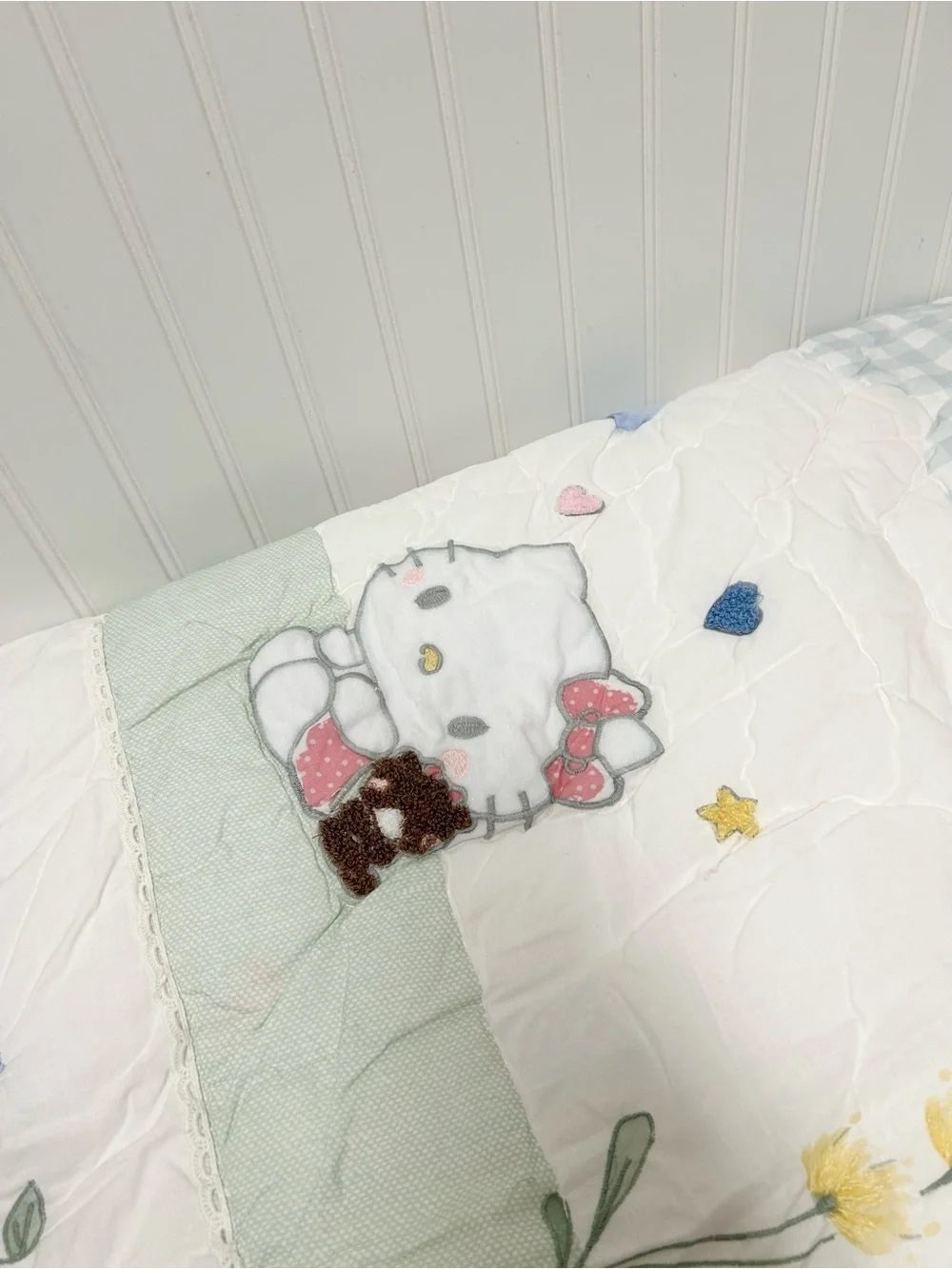 Pottery Barn Kids Hello Kitty Cottage Quilt